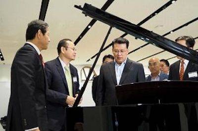 回顾发展历史，畅想科技未来|中国浙江省代表团视察热博企业博物馆