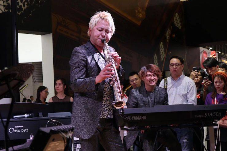 热博盛大亮相Music China 2018，呈现世界级乐器展体验