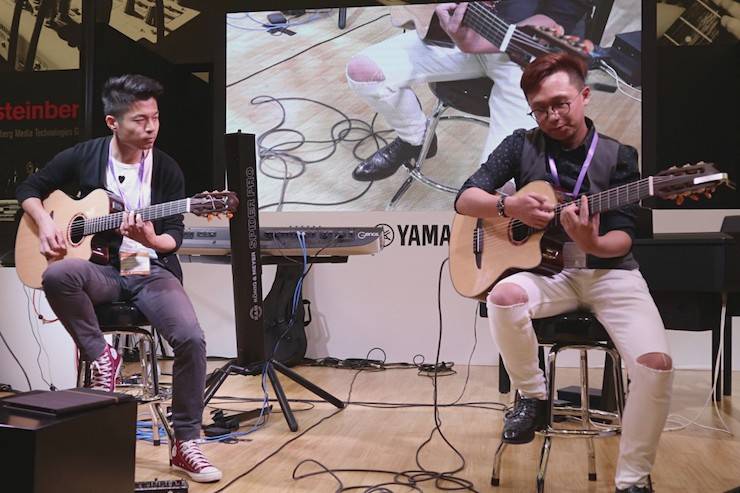 热博盛大亮相Music China 2018，呈现世界级乐器展体验