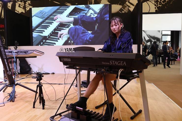 热博盛大亮相Music China 2018，呈现世界级乐器展体验