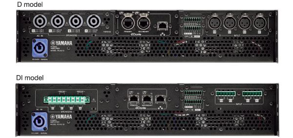 新型网络功放PC系列D/DI型号：通过集成强大的矩阵功能和Dante连接方式，提供高灵活性和可扩展性
