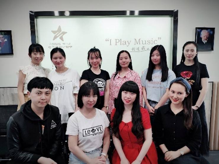 热博星教室师资培训顺利举行 ——致力于不断向全国各地输送键盘集体课课程人才