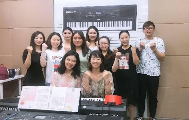 热博星教室师资培训顺利举行 ——致力于不断向全国各地输送键盘集体课课程人才