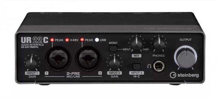 升级 USB-C 和 32/192：Steinberg 发布 UR22C、UR44C 和 UR816C 音频接口