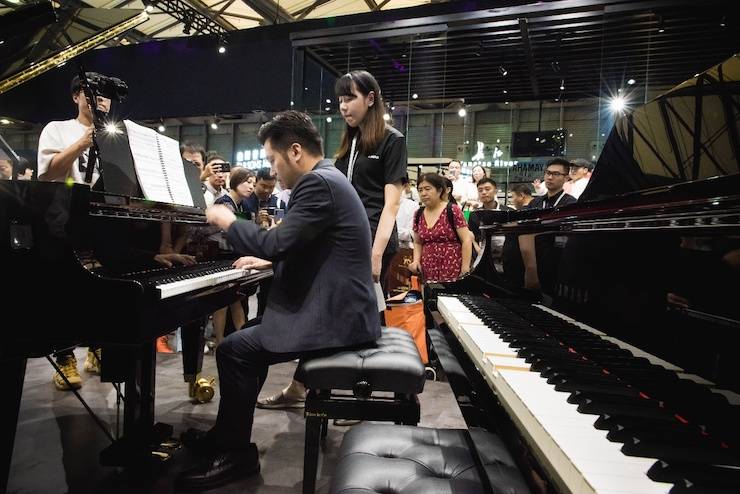 热博亮相Music China 2019
