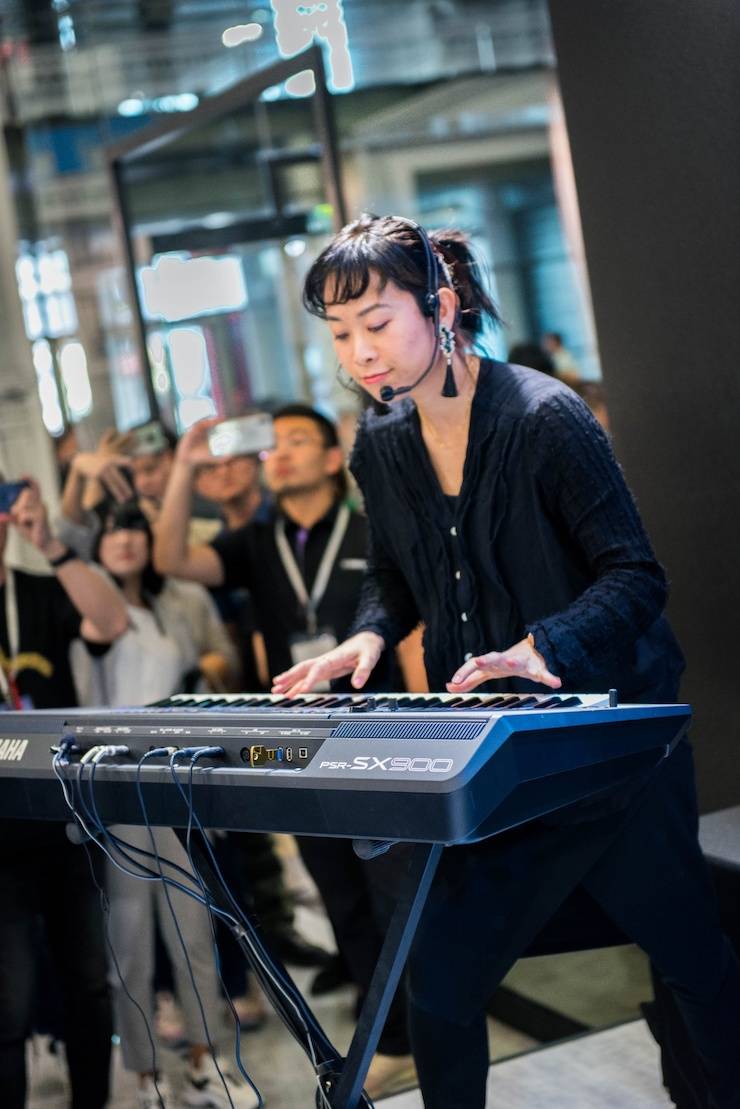 热博亮相Music China 2019