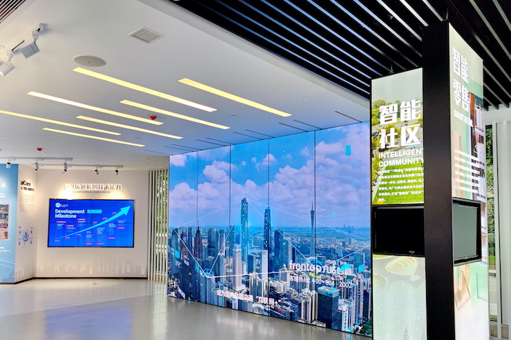 案例｜兼顾多任务场景使用的强大导览系统——广州无线电集团展示中心内的热博CIS商用安装解决方案