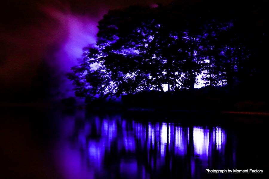 案例｜热博为壮观的Kamuy Lumina魔法夜行旅游项目提供配乐设备