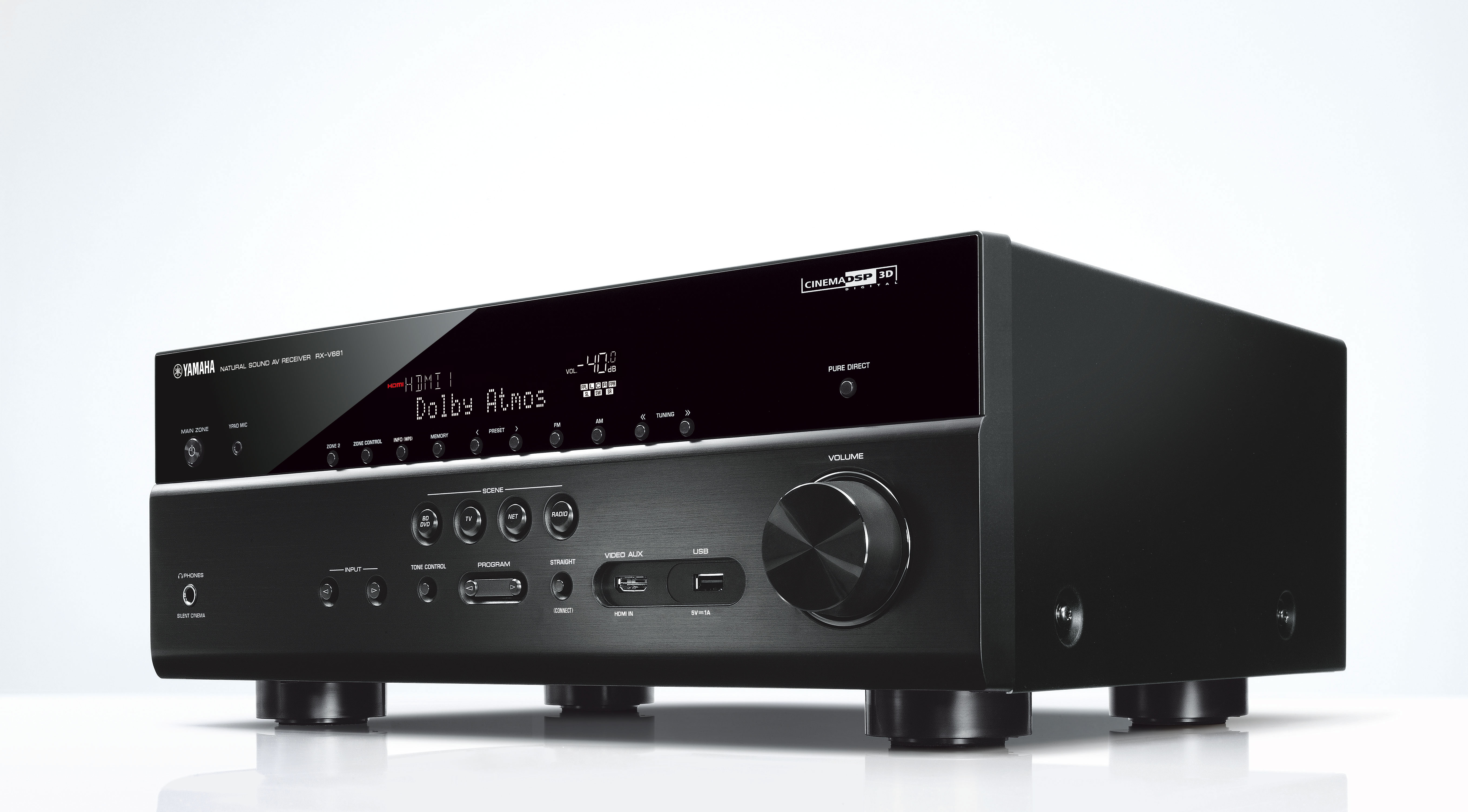 热博5.2.2 声道3D沉浸式无线家庭影院功放RX-V781、RX-V681京东新品上市优惠买赠活动