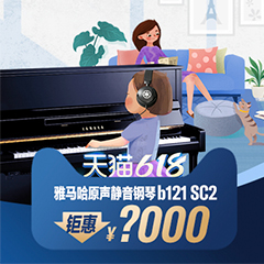 618来袭｜原声静音钢琴空前钜惠！@天猫热博旗舰店