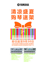 清凉盛夏，购琴送架 