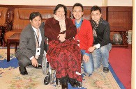 届热博全国钢琴比赛顾问周广仁先生亲临决赛现场 